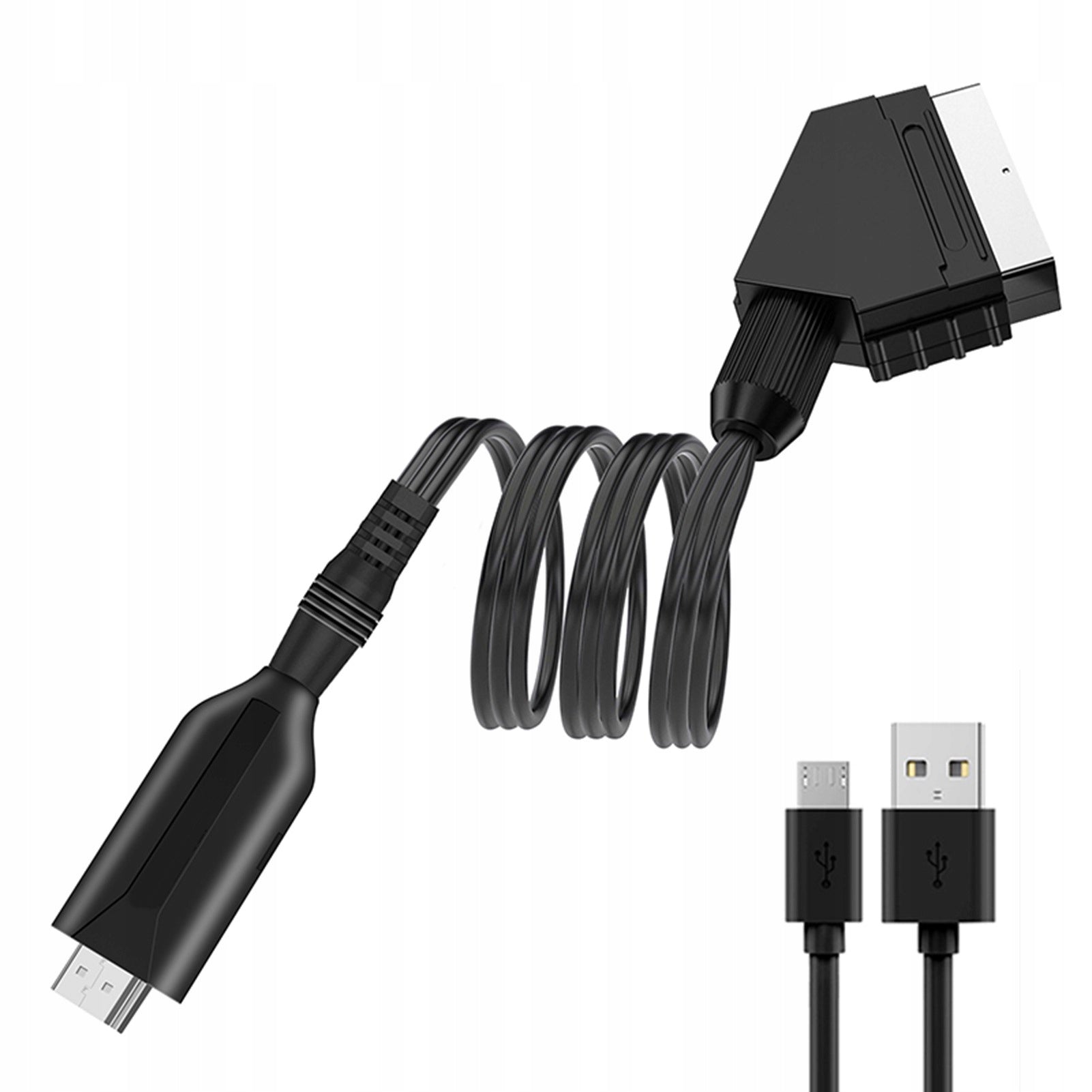Cable Adapter Converter from Euro/Scart to HDMI 1080p TV Adapter