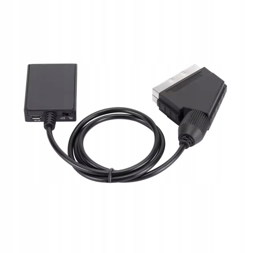 Cable Adapter Converter from HDMI to Euro / Scart 1080p TV Adapter EAN (GTIN) 5902983264378