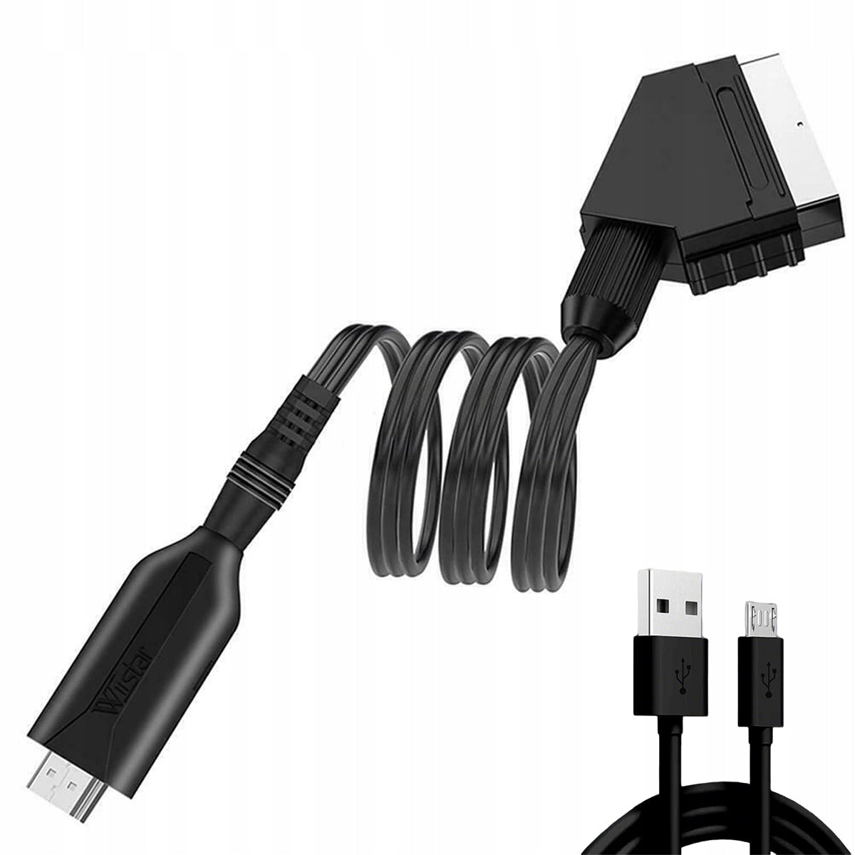 Cable Adapter Converter from HDMI to Scart 1080p TV Adapter Model 4058739504708