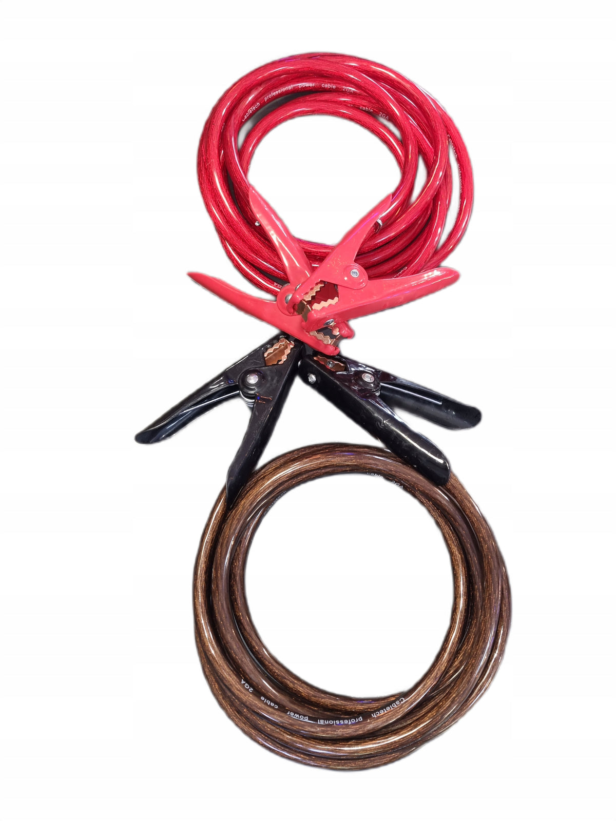 Cables jumper cables ultra flexible LEDbyB 4m 35mm2 strong clamps Manufacturer's catalog number 2GACABLETECH