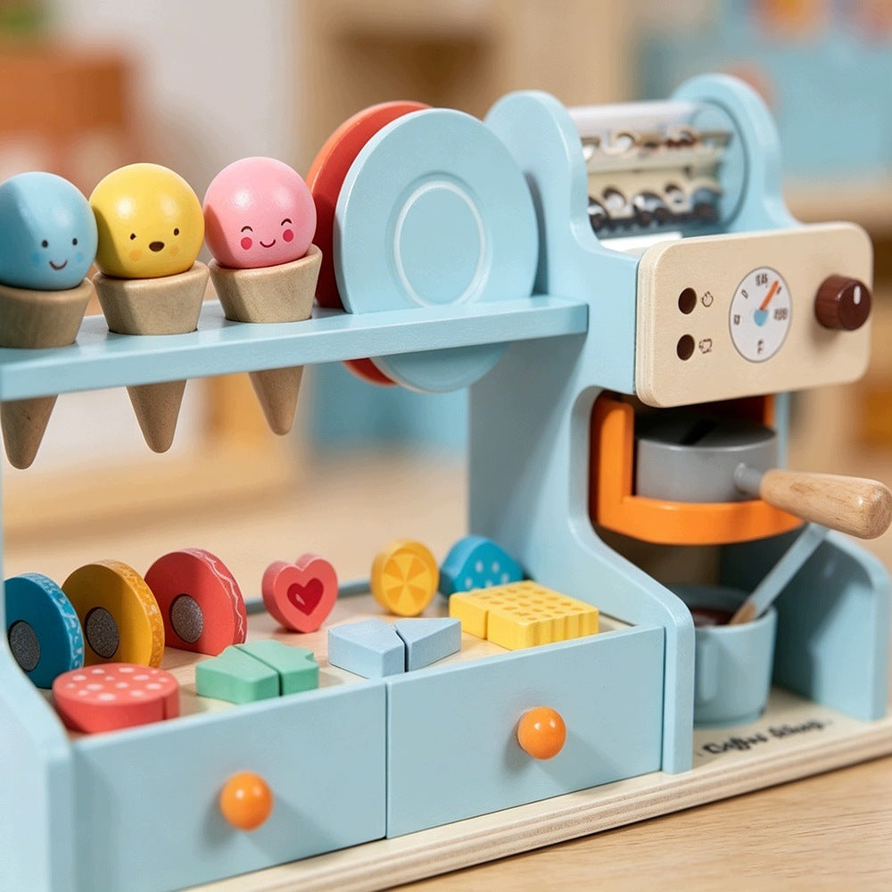 Cafe MONTESSORI ICE CREAM PARLOR WOODEN EXPRESS 3+ years Kid's age 3+ years