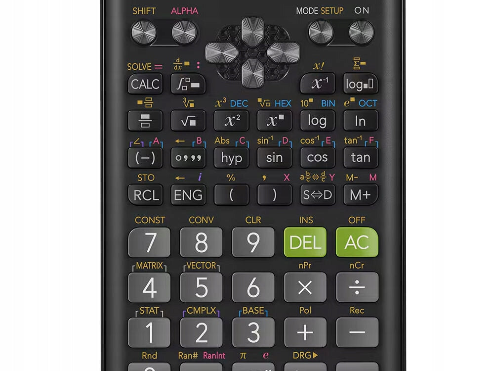 Calculator CASIO FX-991ES Plus 2nd Edition Batteries included no