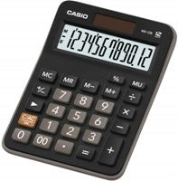 Calculator Casio MX-12B 106.5x147mm 12-digit black