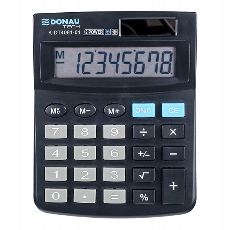 Calculator DONAU TECH K-DT4081 black Manufacturer code K-DT4081-01