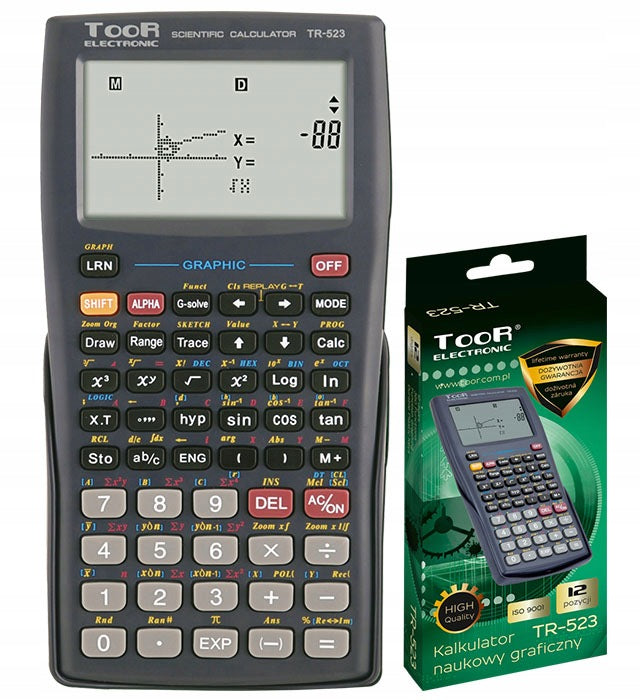 Calculator TOOR TR-523 graphical scientific
