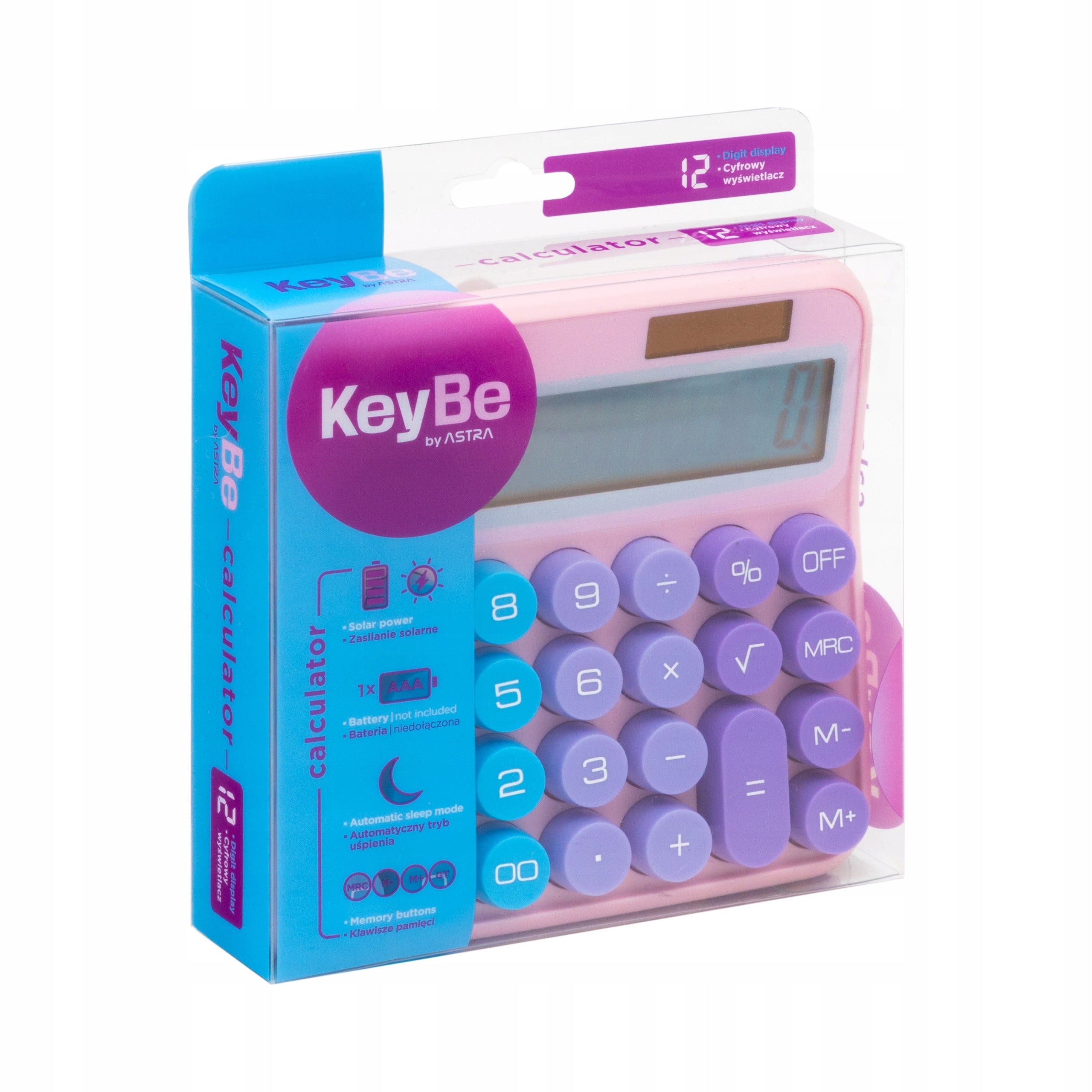 Calculator size L KeyBe by Astra Pastel Line Brand Astra