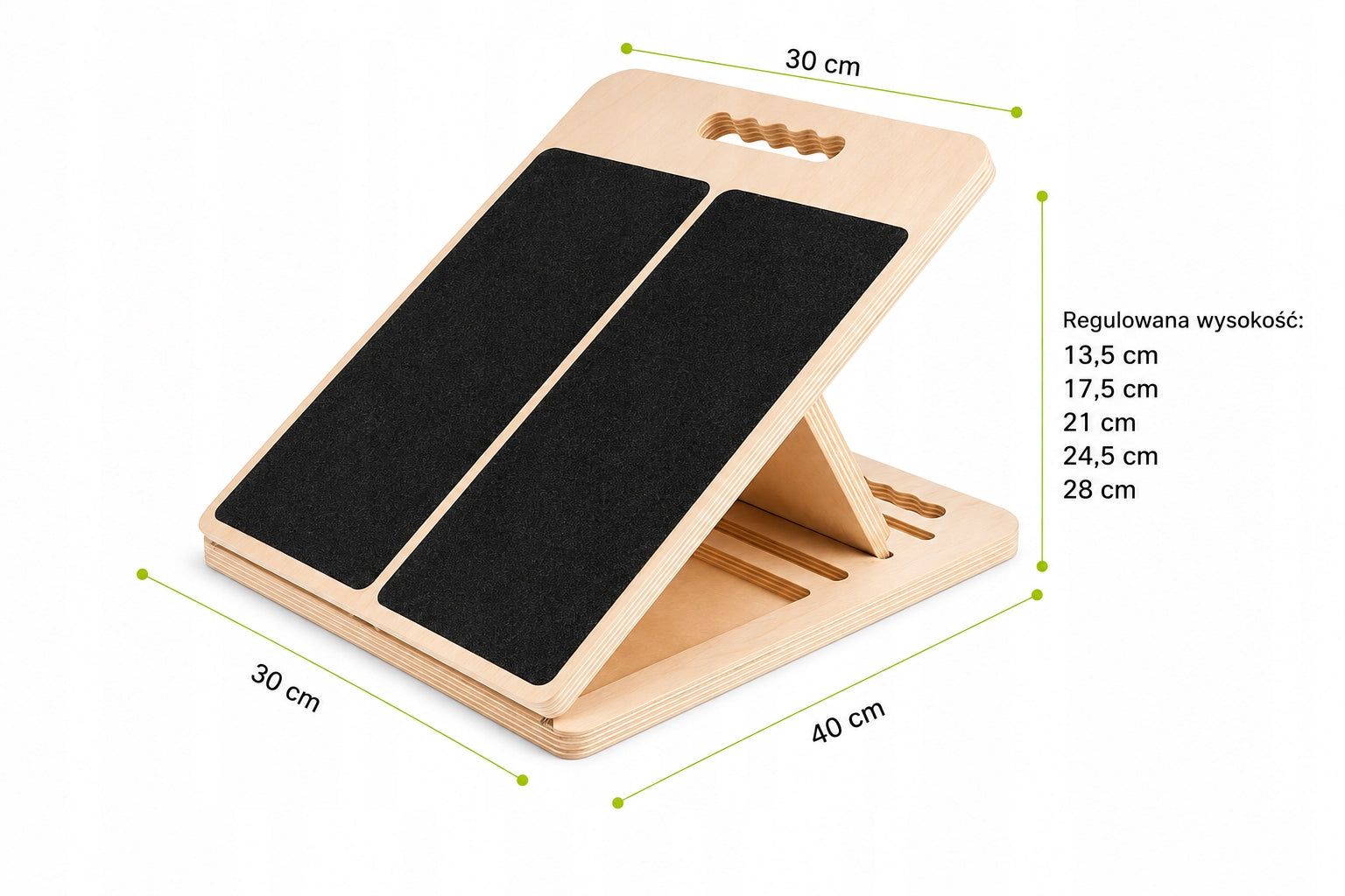 Calf Stretching Board TRAINER Stepper Exercise Leg Stretching Manufacturer code Deska Do Rozciągania nóg