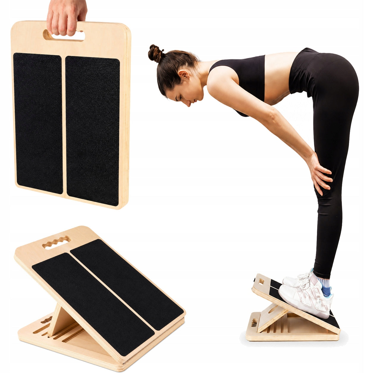 Calf Stretching Board TRAINER Stepper Exercise Leg Stretching