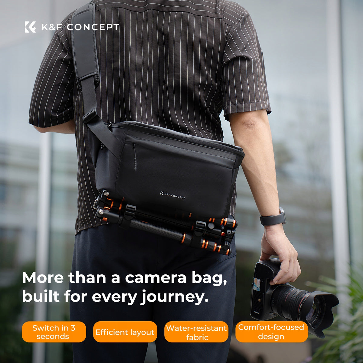 Camera Bag K&F Nature Wander Sling Bag 10L EAN (GTIN) 6942052569507