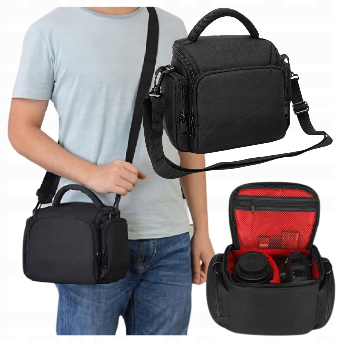 Camera Case for Sony Canon Nikon Camera Bag Photo Case