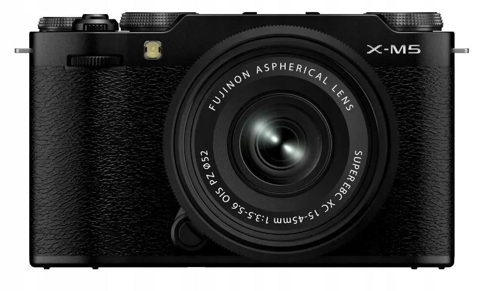 Camera FUJIFILM X-M5 Black + XC Lens 15-45mm f/3.5-5.6 OIS PZ Stabilization digital