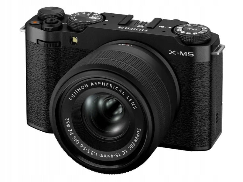 Camera FUJIFILM X-M5 Black + XC Lens 15-45mm f/3.5-5.6 OIS PZ