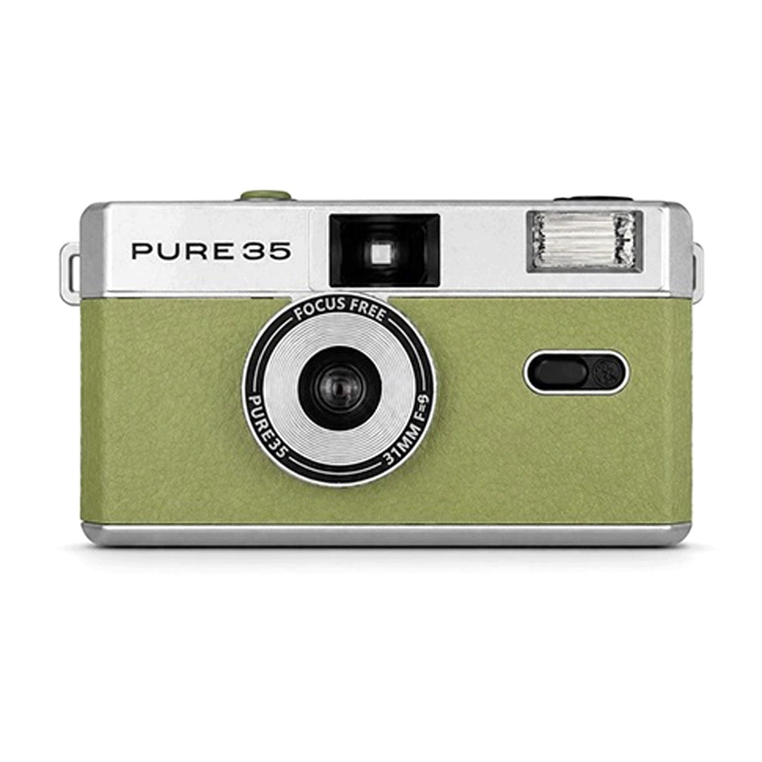 Camera KODAK PURE 35 35 mm analog replaceable reusable film GREEN