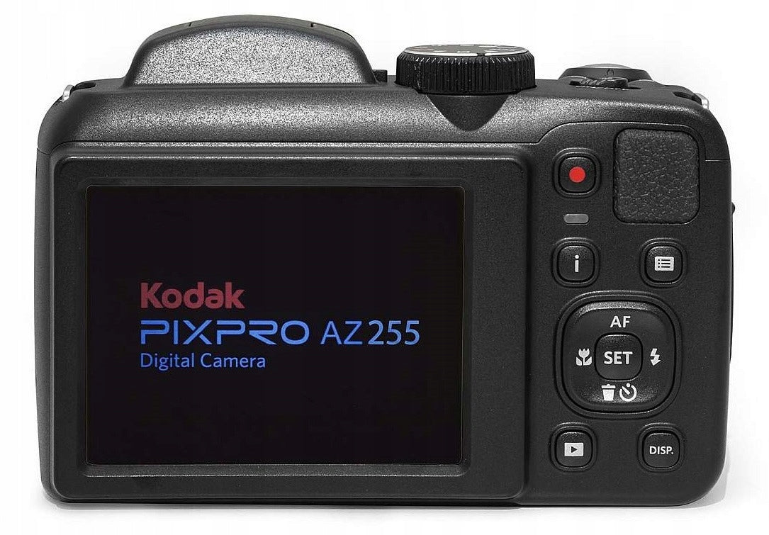 Camera KODAK PixPro AZ255 ZOOM X25 Black Batteries included yes