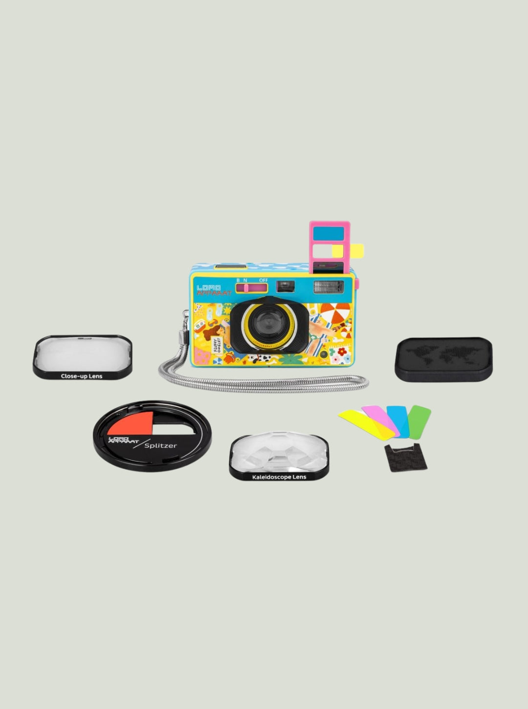 Camera Lomography Analog Camera LomoApparat 21 mm Wide-angle Came Batteries included no