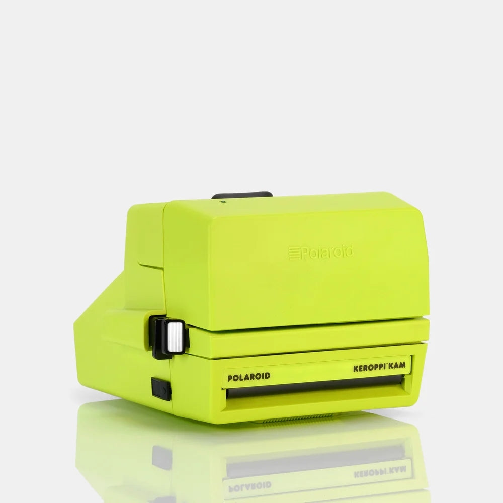 Camera Polaroid 600 Keroppi Kam Color green
