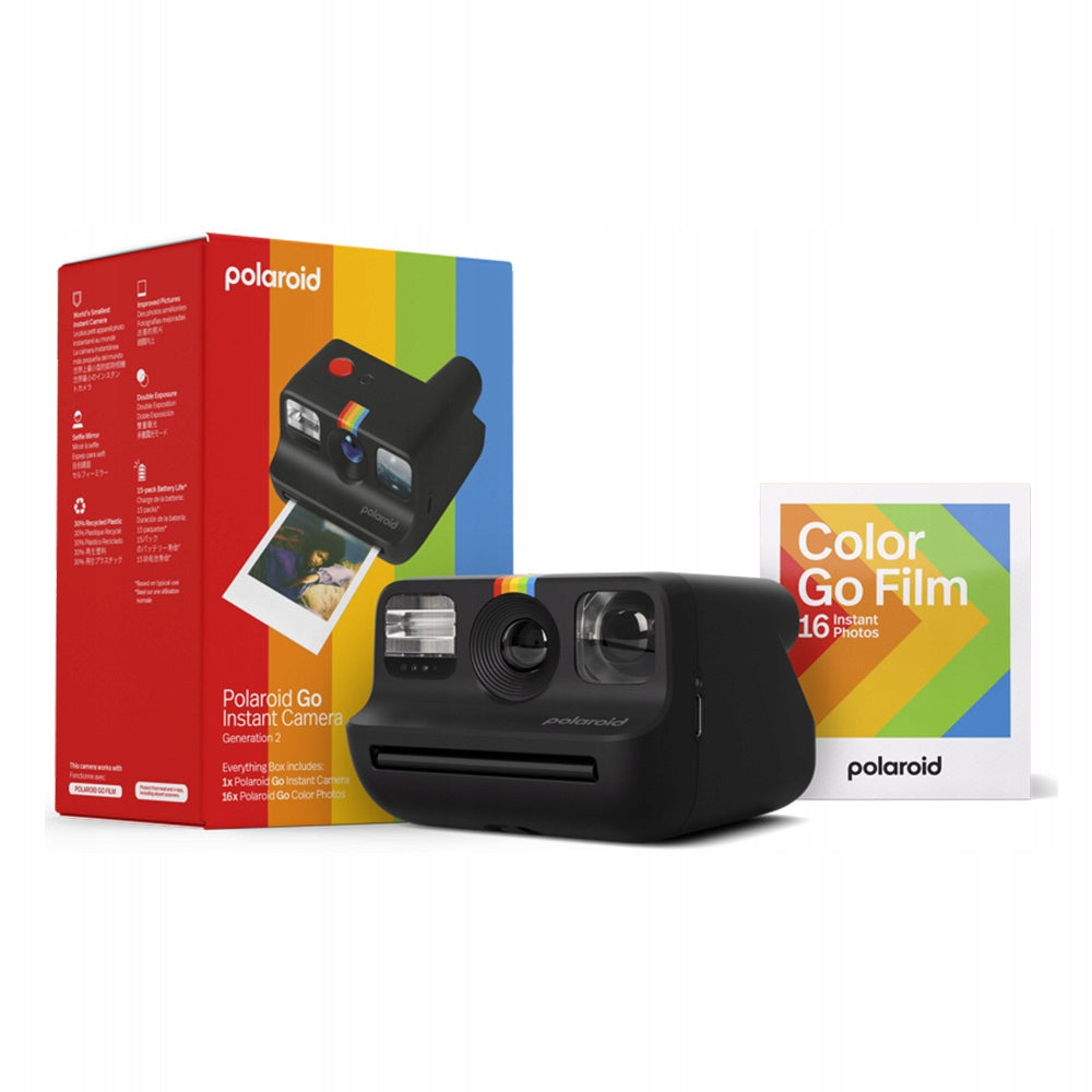 Camera Polaroid Go 2 black +16 photos Brand Polaroid