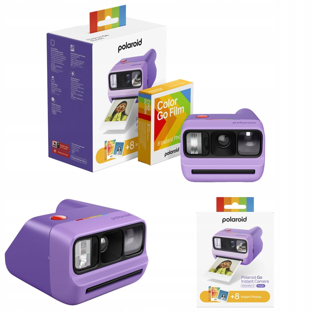 Camera Polaroid Go Gen 3 purple