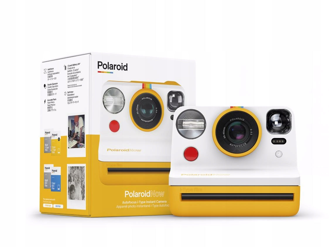 Camera Polaroid Now yellow Packaging status original