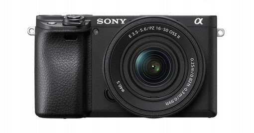 Camera Sony Alpha 6400 ILCE6400AKB + lens 16-50mm black Manufacturer code ILCE6400AKB.CEC