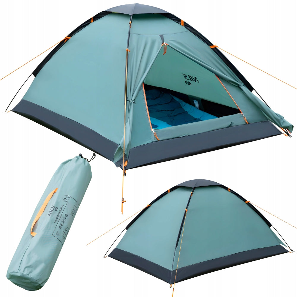 Camping Hiking Tent 2 Person Waterproof UV Filter + Cover