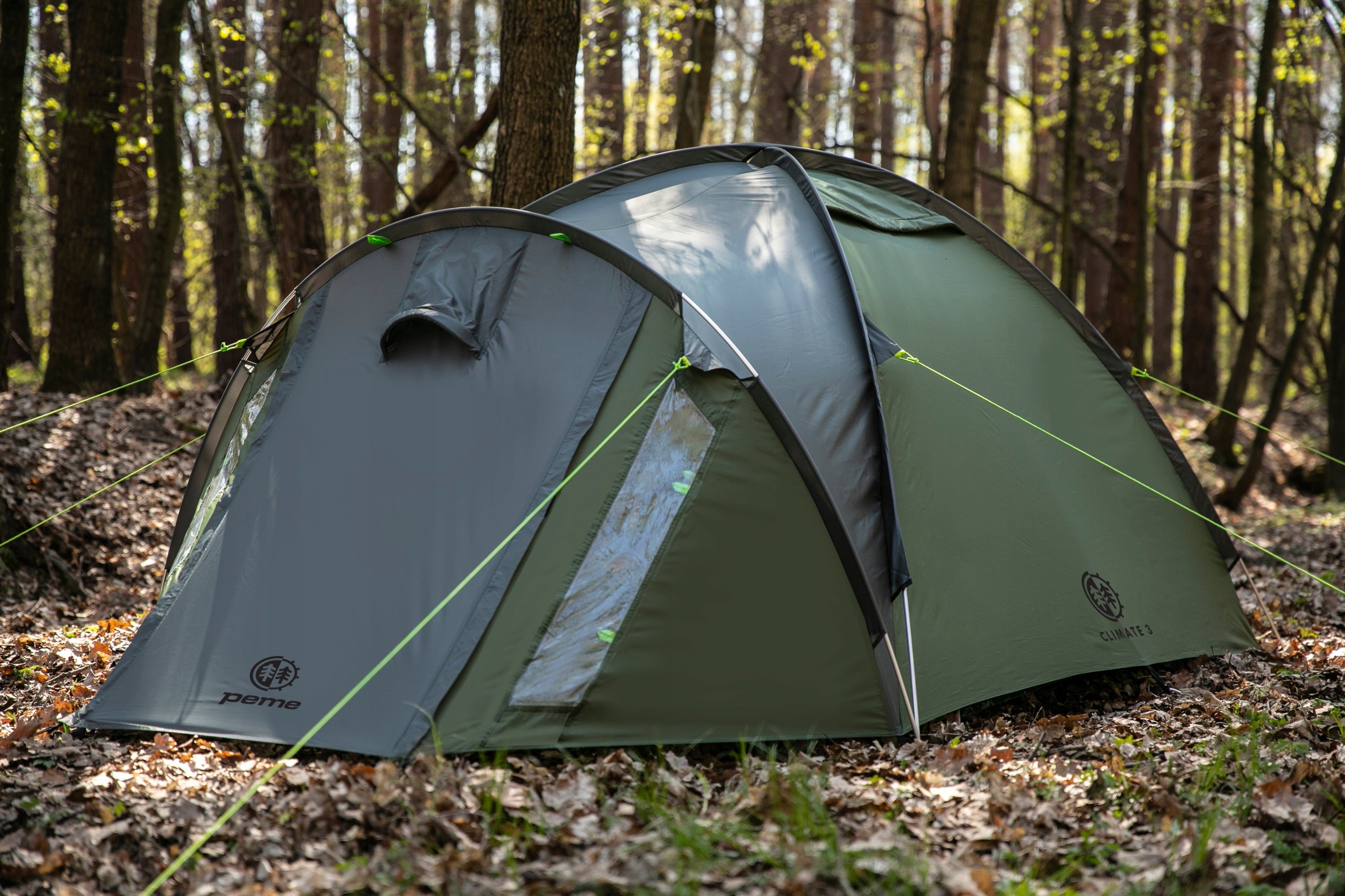Camping Tent 3 Person Iglo Waterproof Vestibule Peme Brand Peme