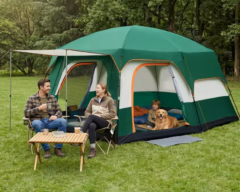 Camping Tent High 4 Person Large Family Two Room Vestibule Manufacturer code X4