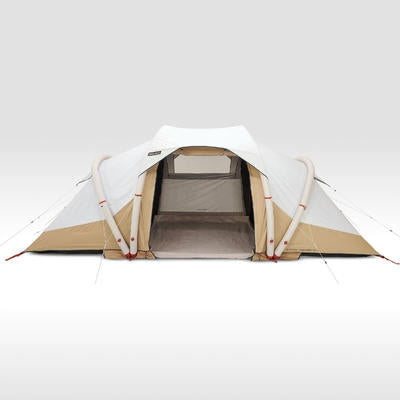 Camping Tent Inflatable Quechua Air Seconds 4.2 F&B 4-person 2 bedrooms Color blue