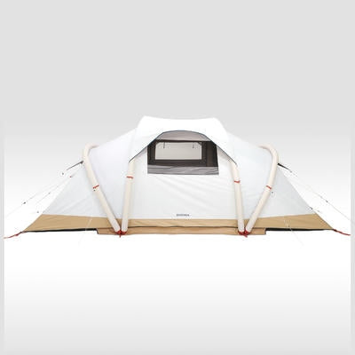 Camping Tent Inflatable Quechua Air Seconds 4.2 F&B 4-person 2 bedrooms Model 8572950