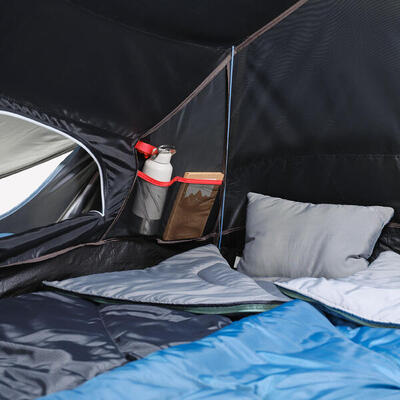 Camping Tent Quechua 2 Seconds Fresh&Black 3-Person Model 4854124