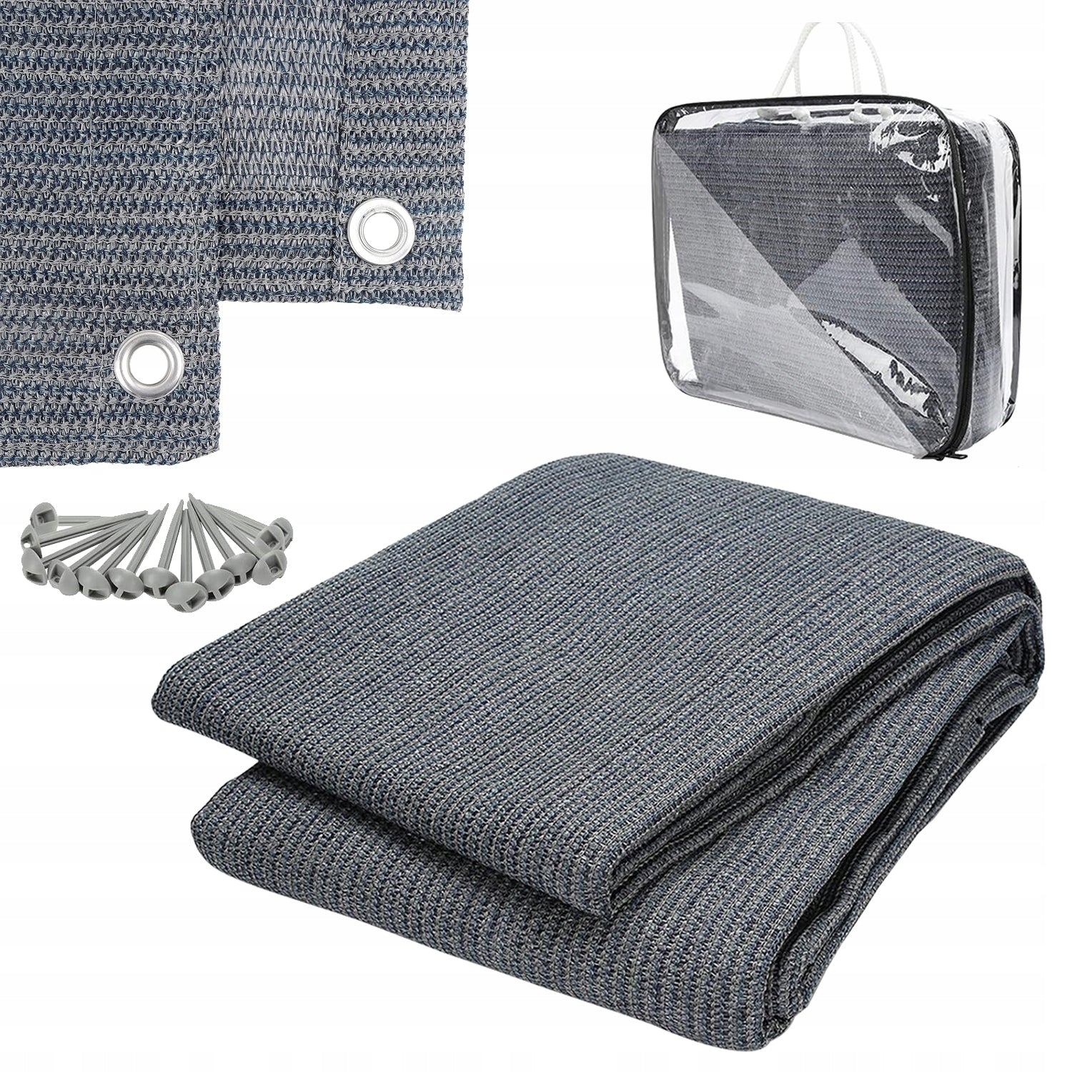 Camping flooring tent mat 200 x 200 cm