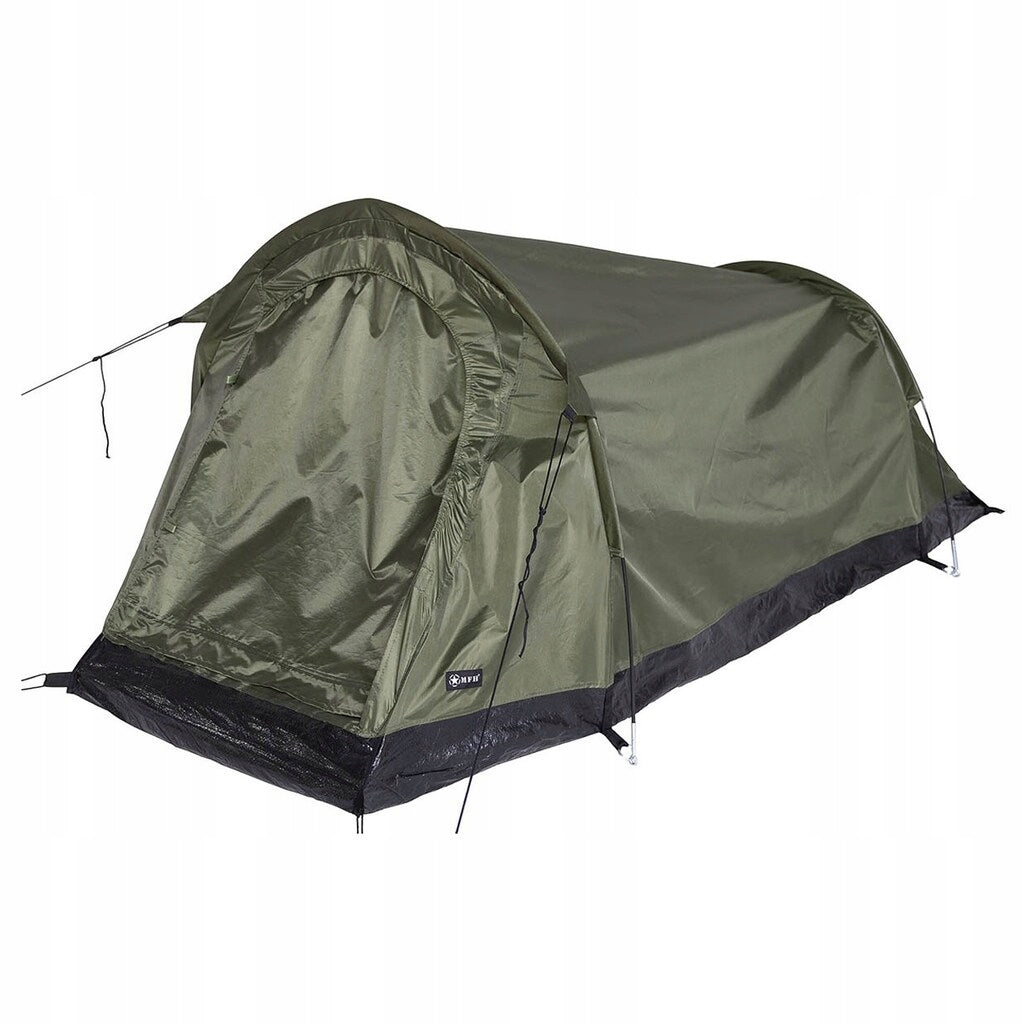 Camping tent 1-person mink MFH Schwarzenberg Olive Manufacturer code 32153B