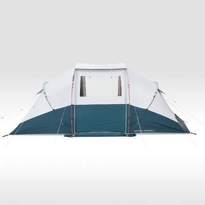 Camping tent Quechua Arpenaz 4.2 F&B 4-bed, 2 bedrooms Floor waterproofness 5000 mm