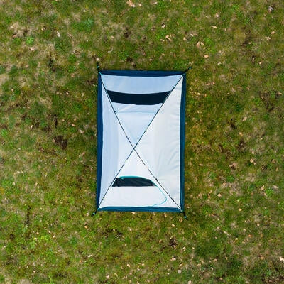Camping tent Quechua MH100 - 2-person Color gray