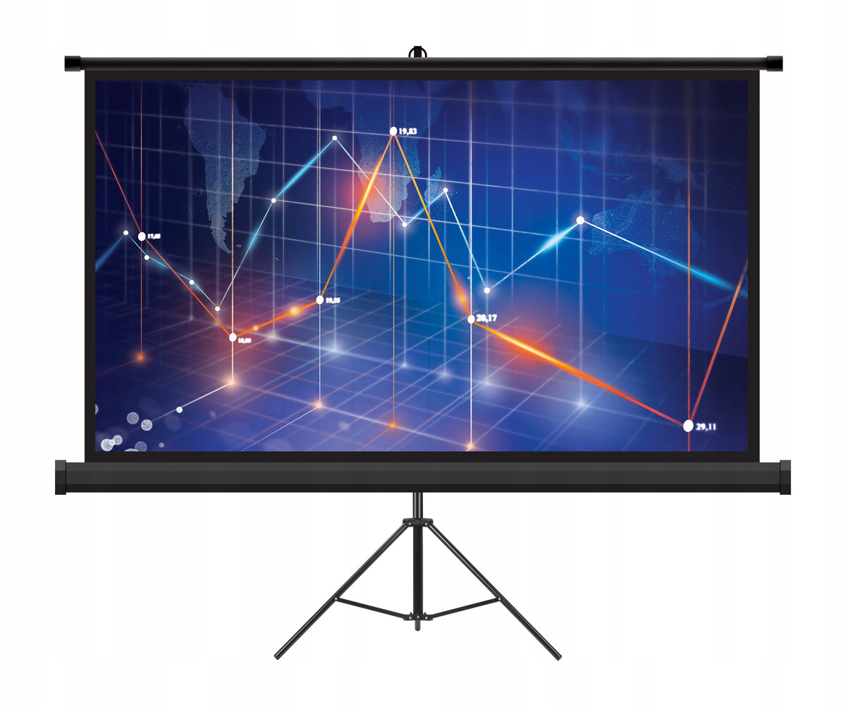 Camrock Portable Projector Screen 100 inches 221x124 cm Tripod Manufacturer code T100