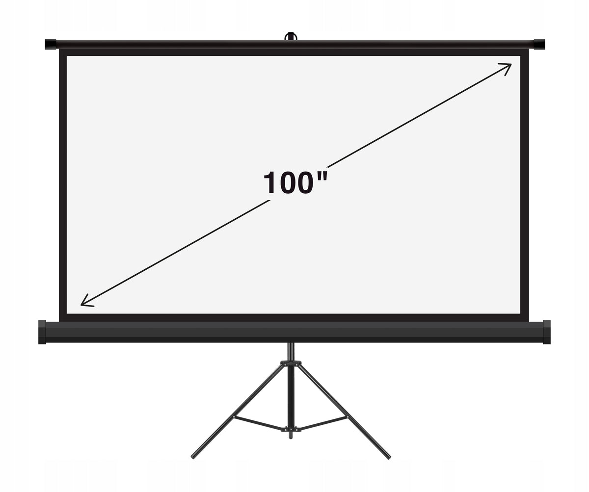 Camrock Portable Projector Screen 100 inches 221x124 cm Tripod Packaging status original