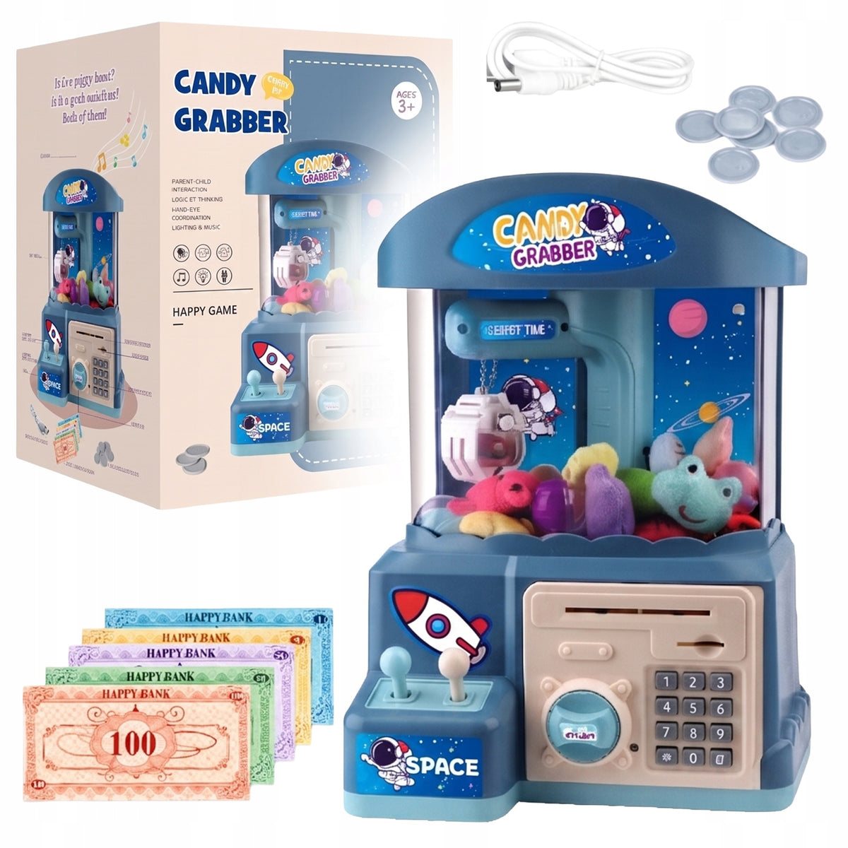 Candy Catcher Machine Sweets Vending Machine For Kids ARCADE GAME