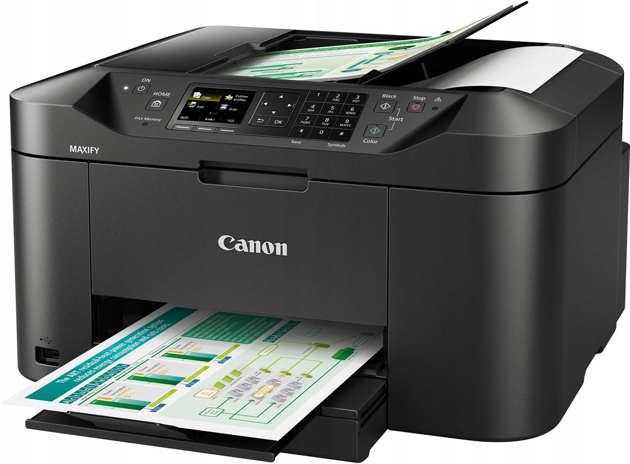 Canon MAXIFY PIXMA A4 duplex ADF WiFi LAN USB print scan copy fax 4in1 Brand Canon