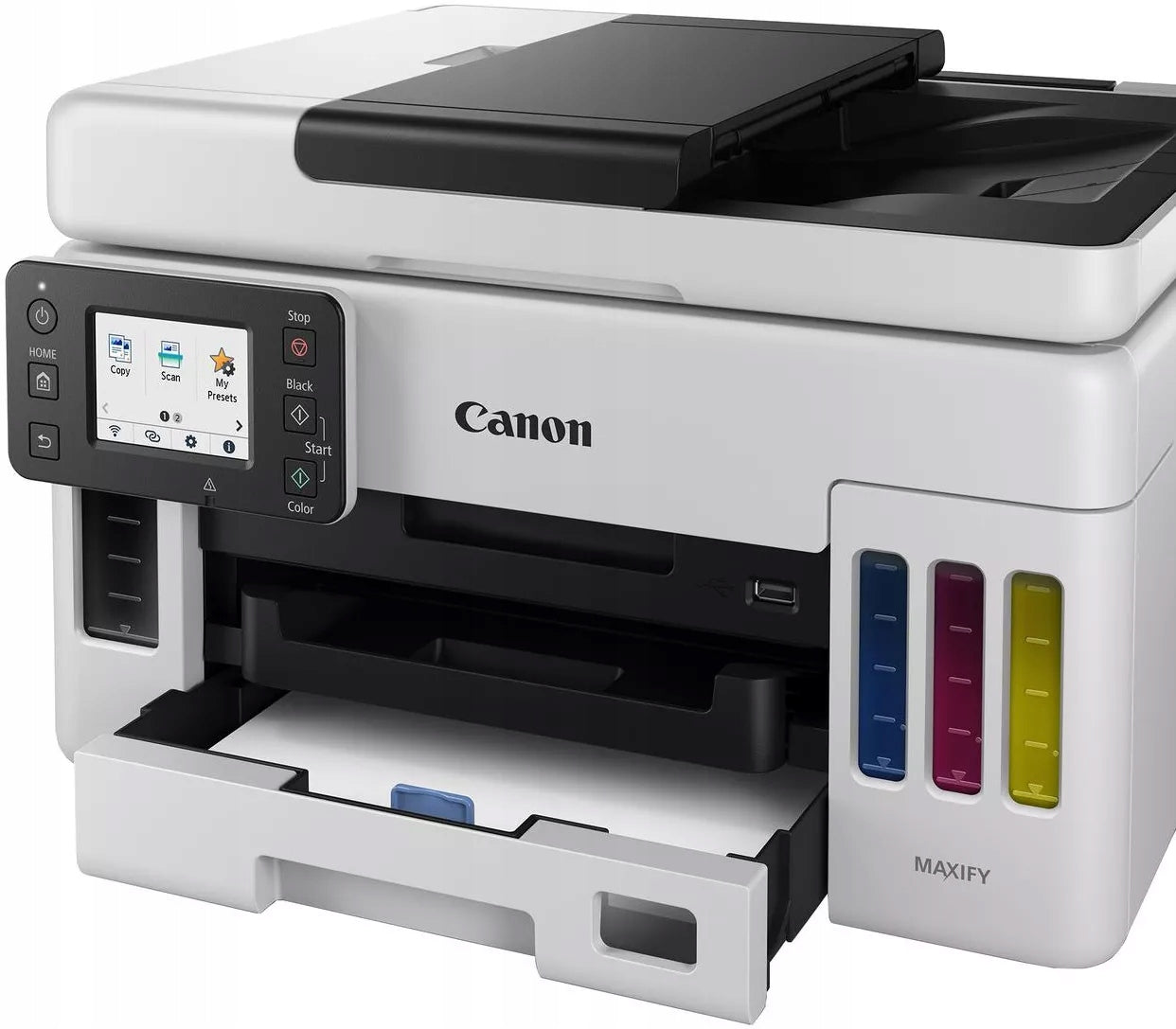 Canon Maxify GX6140 with ADF, WiFi, and Duplex Printing Packaging status original