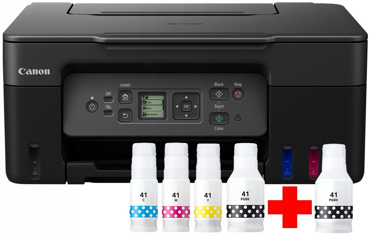 Canon PIXMA G3470 WiFi + Additional ink black