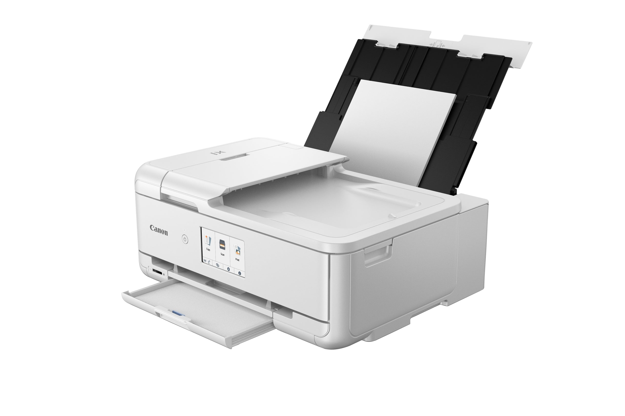 Canon PIXMA TS9551C All-in-One Inkjet Printer, 8 ppm, White, A3