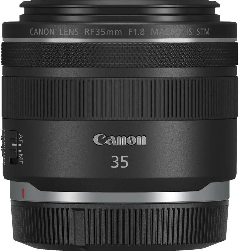 Canon RF 35 mm f/1.8 IS Macro STM Lens Packaging status original