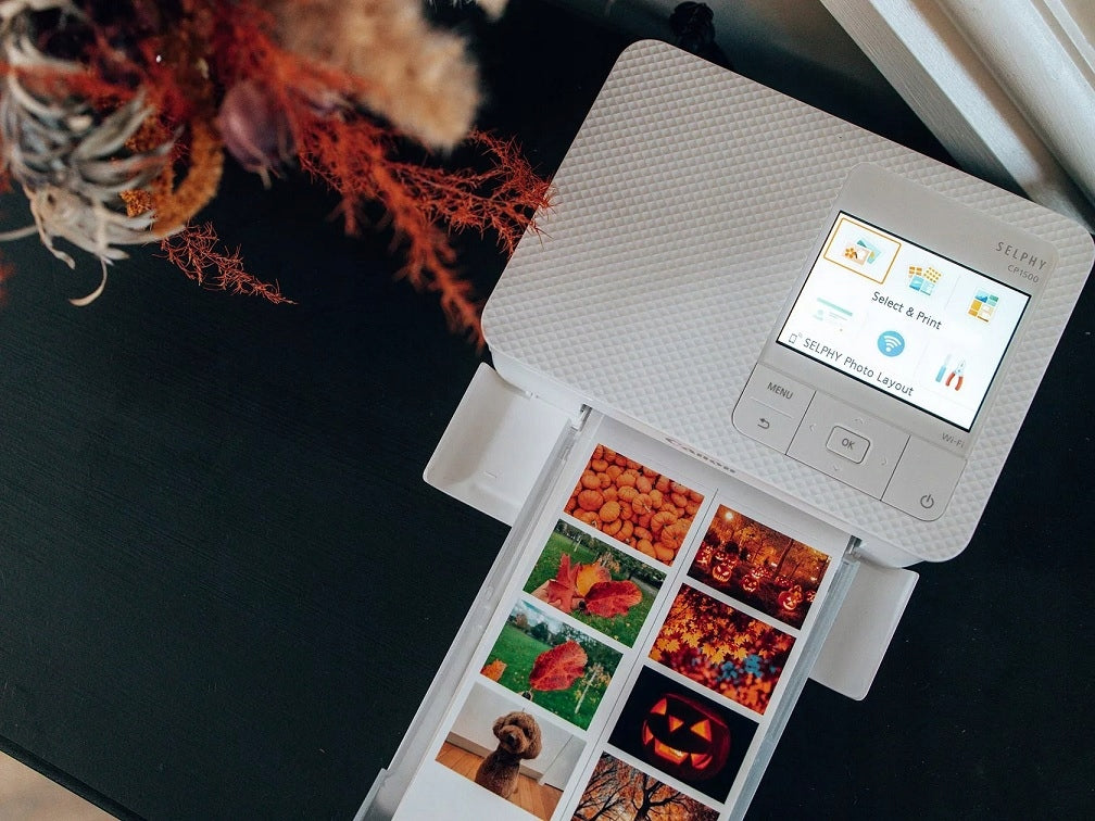 Canon Selphy CP1500 USB-C Wi-Fi Thermosublimation Printer - White Packaging status original
