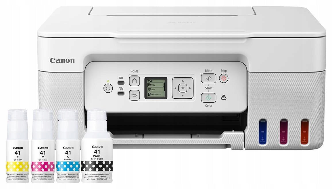 Canon multifunction printer G3470 white MegaTank color