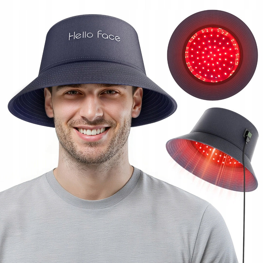 Cap LED Hat For Hair Growth BALDNESS 336 LEDs Packaging status original