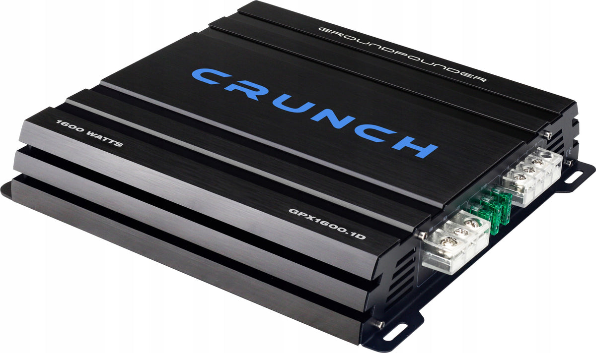 Car Amplifier 1-Channel Crunch GPX1600.1D RMS 1x800 Watt at 1Ohm Manufacturer code Crunch GPX1600.1D