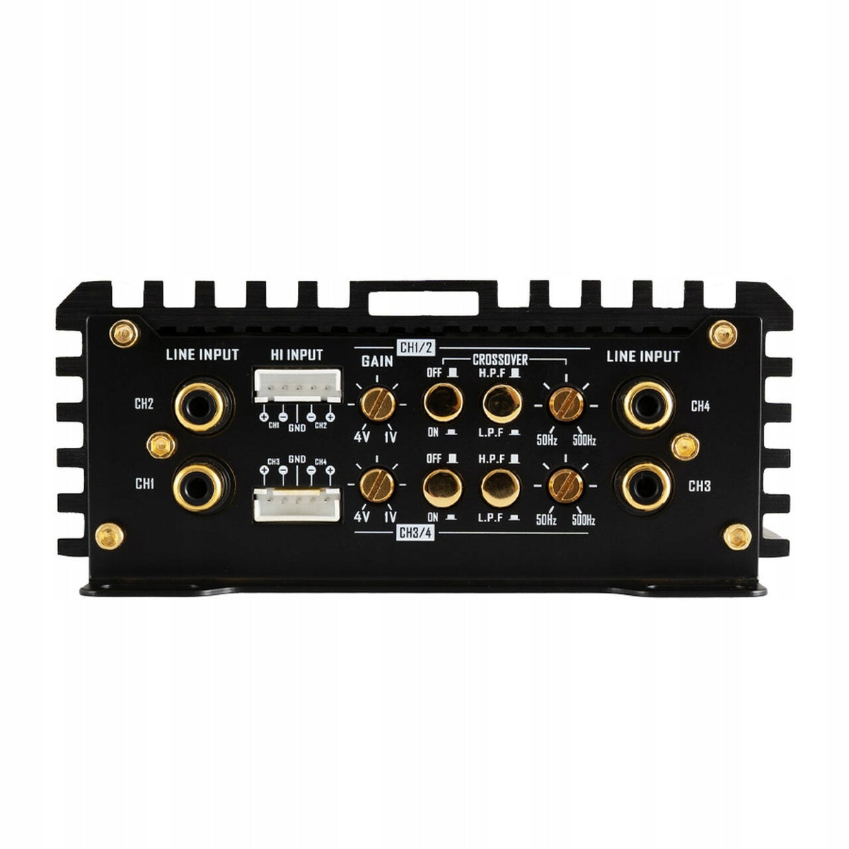 Car Amplifier 4-channel RMS 130W Class AB powerful DLS Signature S4 Manufacturer code DLS Signature