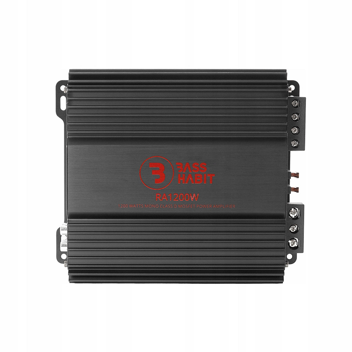 Car Amplifier BASS HABIT REBEL RA1200W Class D Powerful 1200W MAX Manufacturer code RA1200W