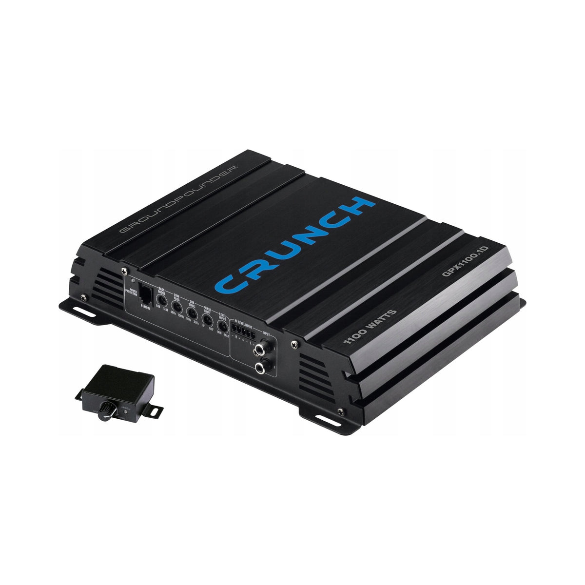 Car Amplifier Crunch GPX750.1D 1-Channel 375W RMS 1 Ohm Class D