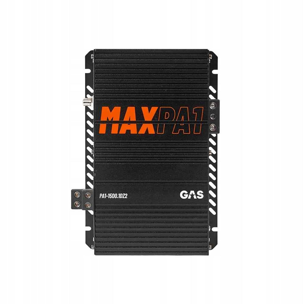 Car Amplifier Monoblock 1500W Powerful Premium GAS MAX PA1-1500.1DZ2 Manufacturer code MAXPA115001DZ2